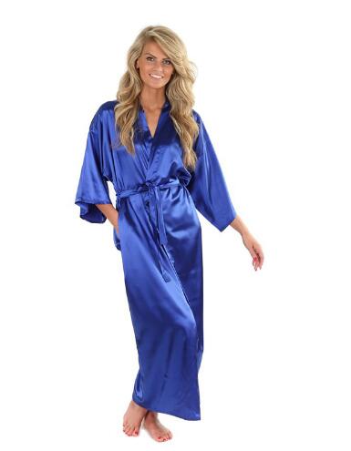 Title 2, Silk loose sexy lace bathrobe