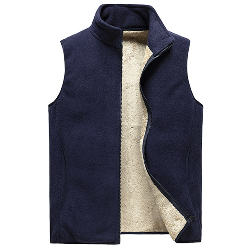 Men's New Autumn And Winter Plus Velvet Vest