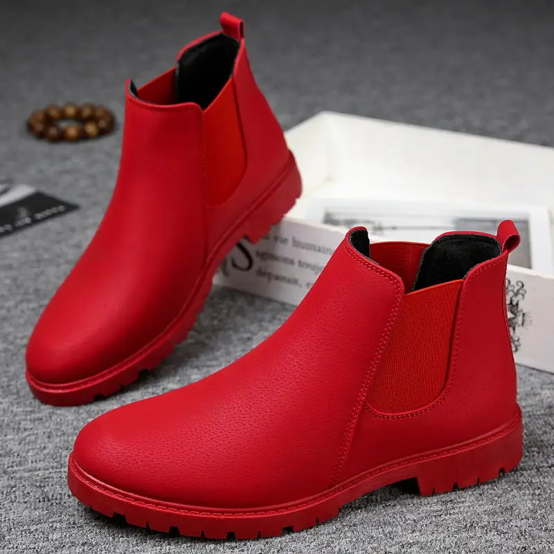 PU face men's Martin boots
