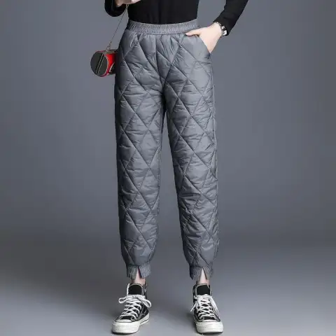 Down Cotton Trousers for Women