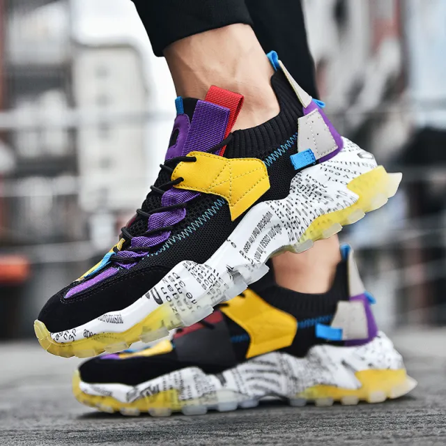The cloth elevates the daddy shoes Purple - Shop at LoveMi