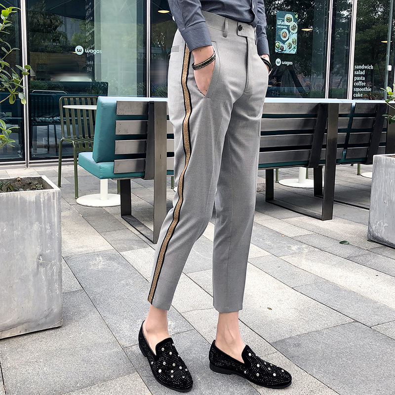 Slim-fit slacks
