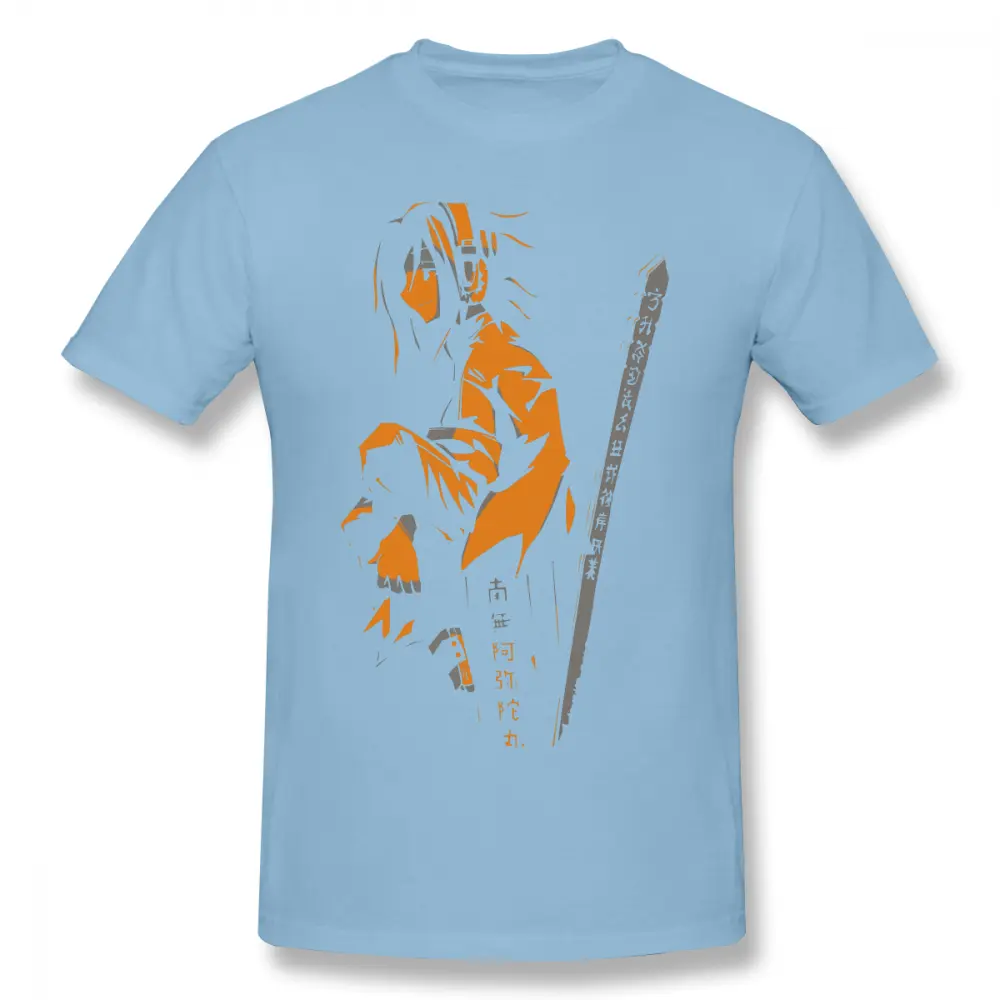 Round neck short sleeve T-shirt