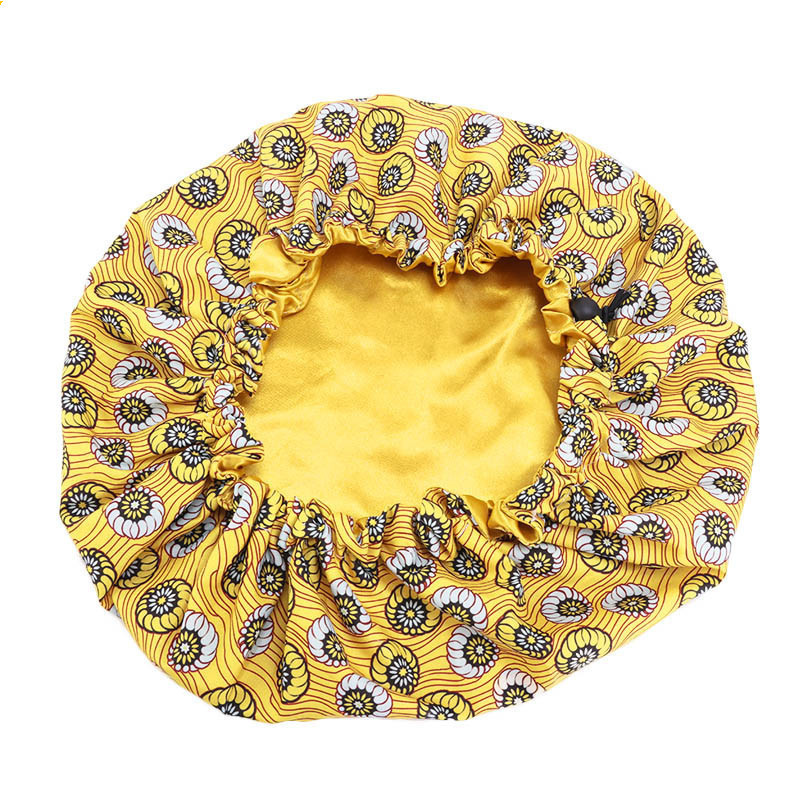 Batik Printed Children's Satin Hat in 2Style