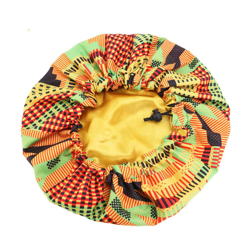 Batik Printed Children's Satin Hat in 4Style