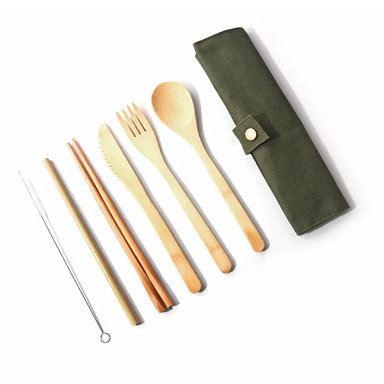 6-piece outdoor portable tableware set