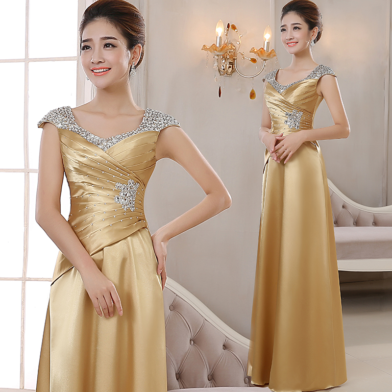 Evening dress fashion dress long style atmosphere