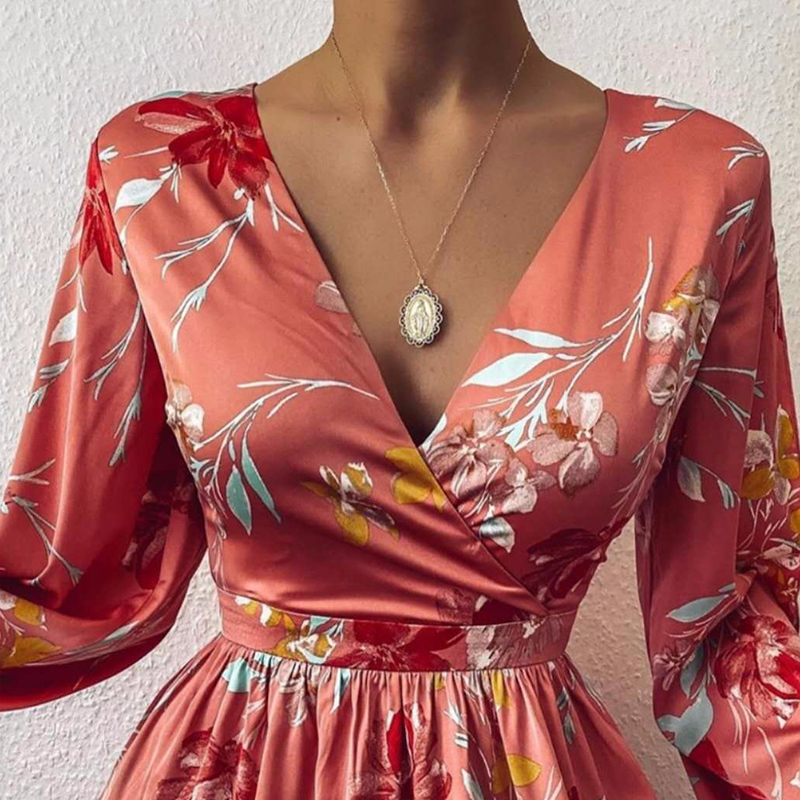 Vintage v-neck dress
