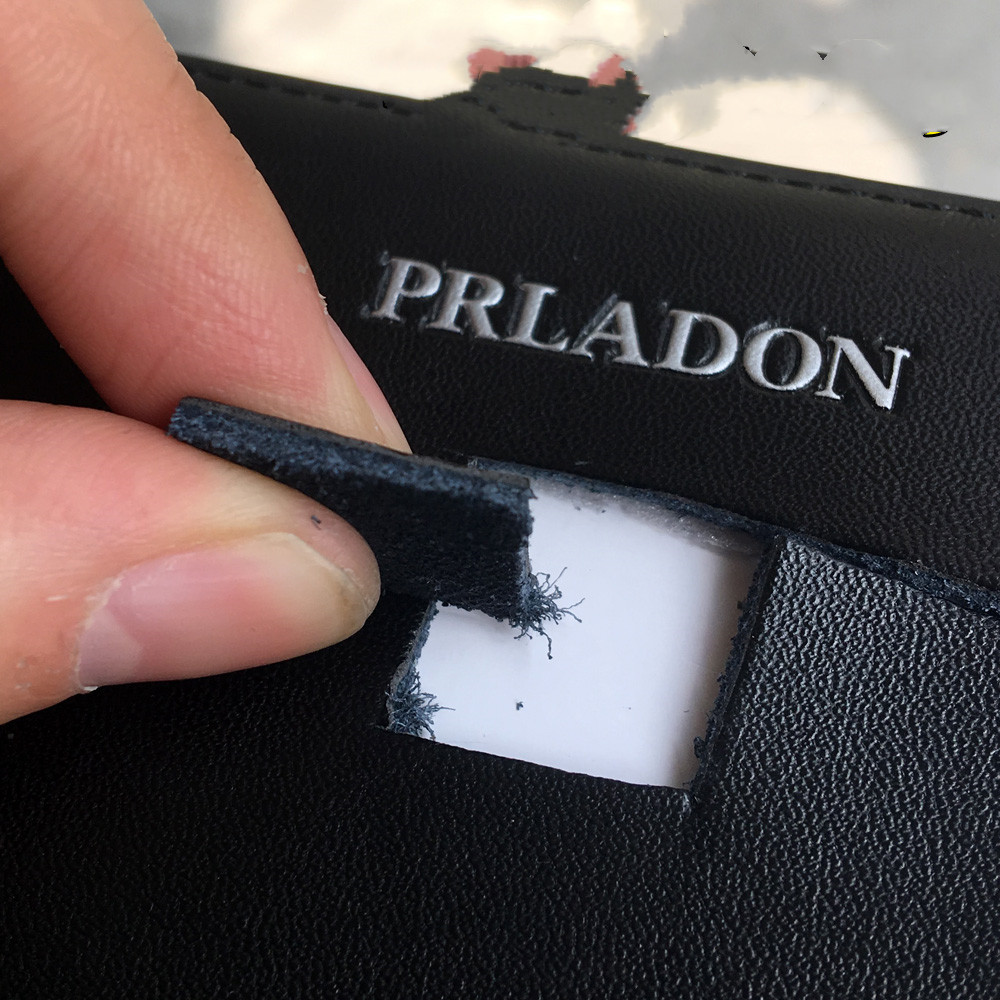 Men's long zipper leather handbag men wallet