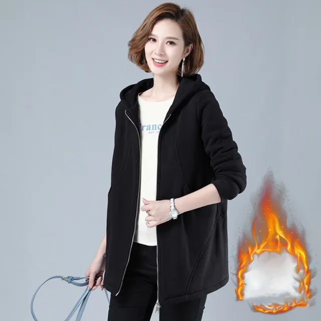 Add velvet thickened western style winter jacket Black - Shop at LoveMi