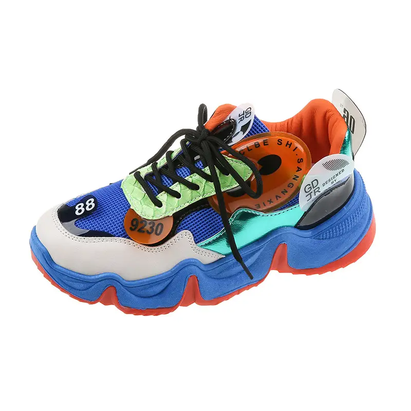 Net red thick-soled breathable casual sneakers