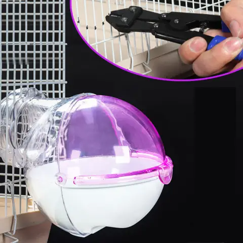 Hamster Cage External Bathroom