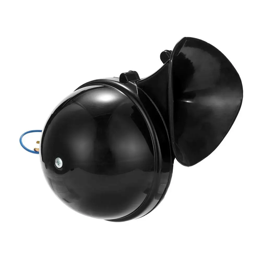 Black electric snail horn