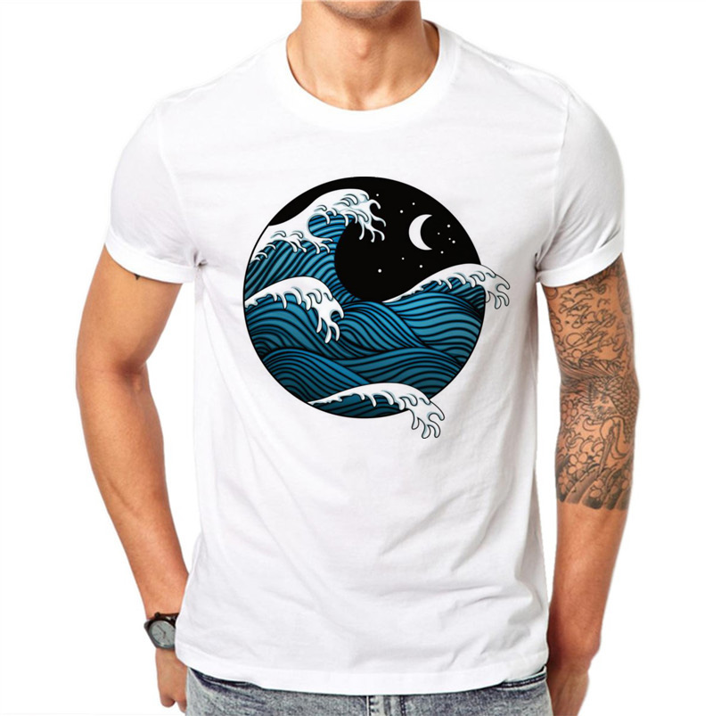 Round neck short sleeve T-shirt - 4