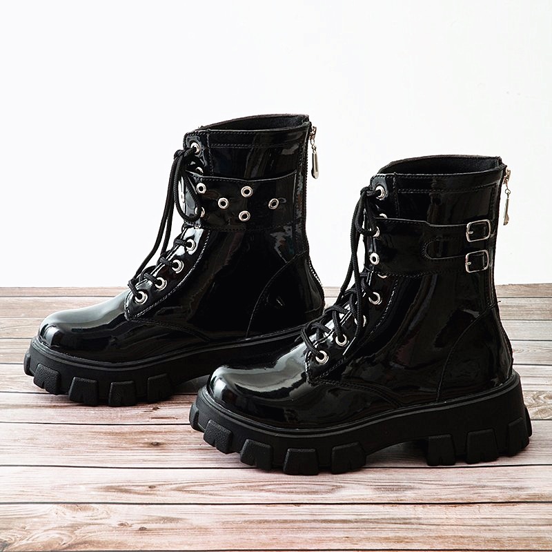 Thick-soled Martin boots women summer new