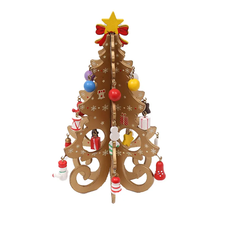 Christmas tree scene decoration – image 4