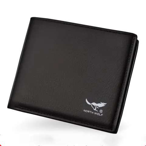 Wallet Men's Short Zipper Korean