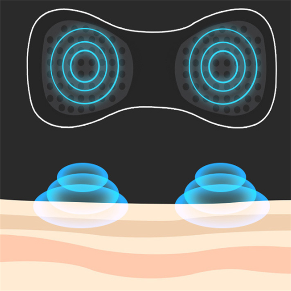 Мини-массажер, умная наклейка для массажа шейного отдела позвоночника