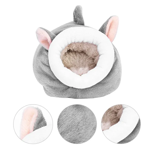Hamster Totoro Round Nest Grey - Shop at LoveMi