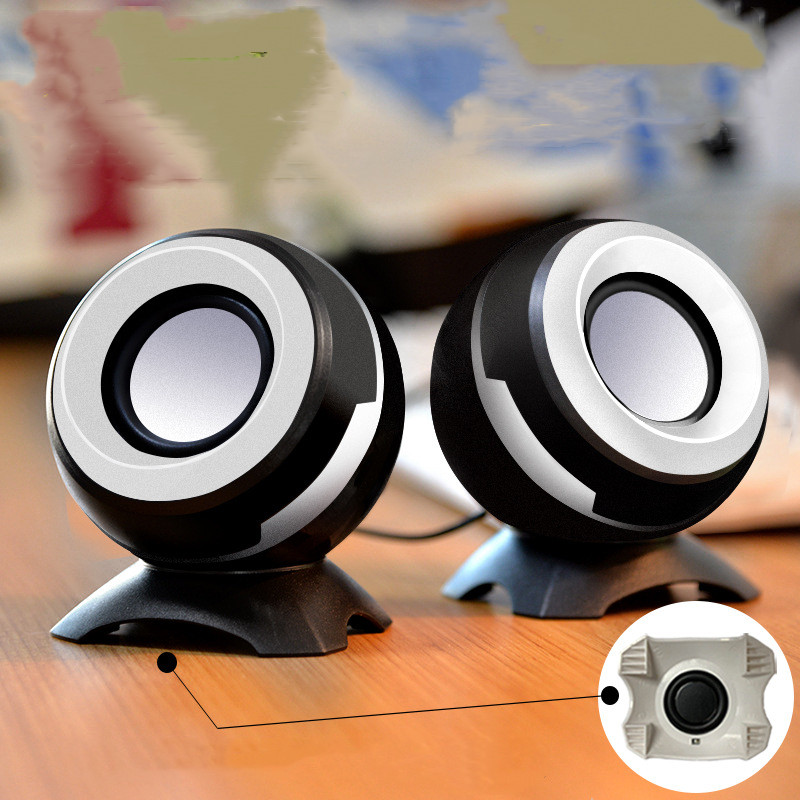 Laptop Computer Stereo Desktop Desktop Mini Multimedia Speaker Office Home - Image 2