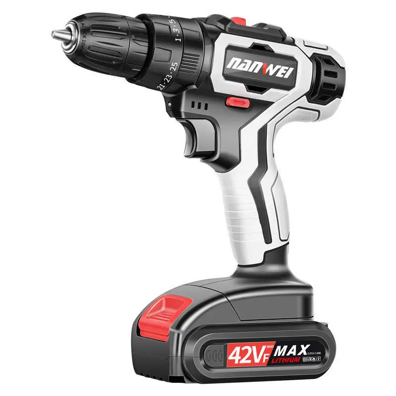 Power Tool Rechargeable Drill Household Lithium Electric