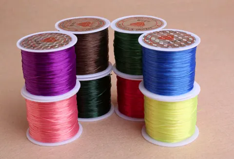 Colorful Elastic Wire Chain Glass to Make Beads Bracelet