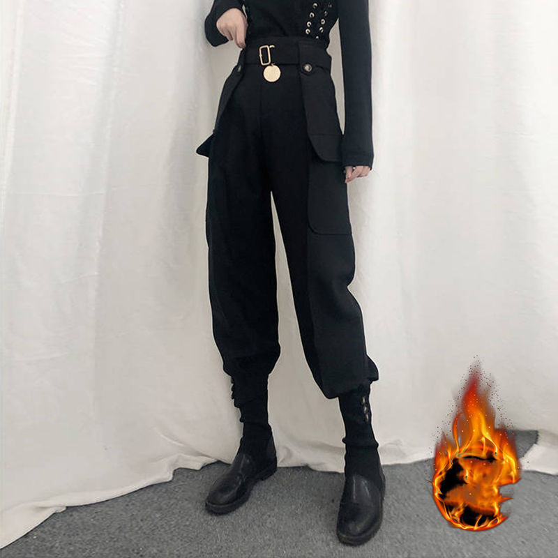 High waisted strapping overalls for women 8233Black Upset - Shop at LoveMi