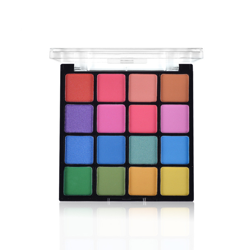 16 colors pearlescent eyeshadow palette 4Color - Shop at LoveMi
