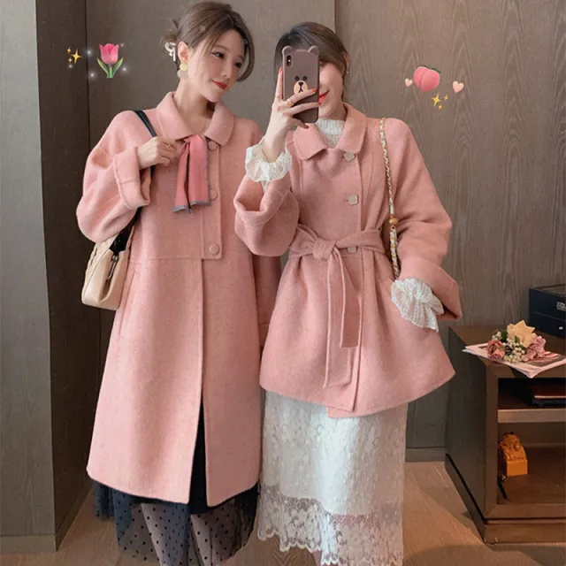 Little man woolen coat Long - Shop at LoveMi