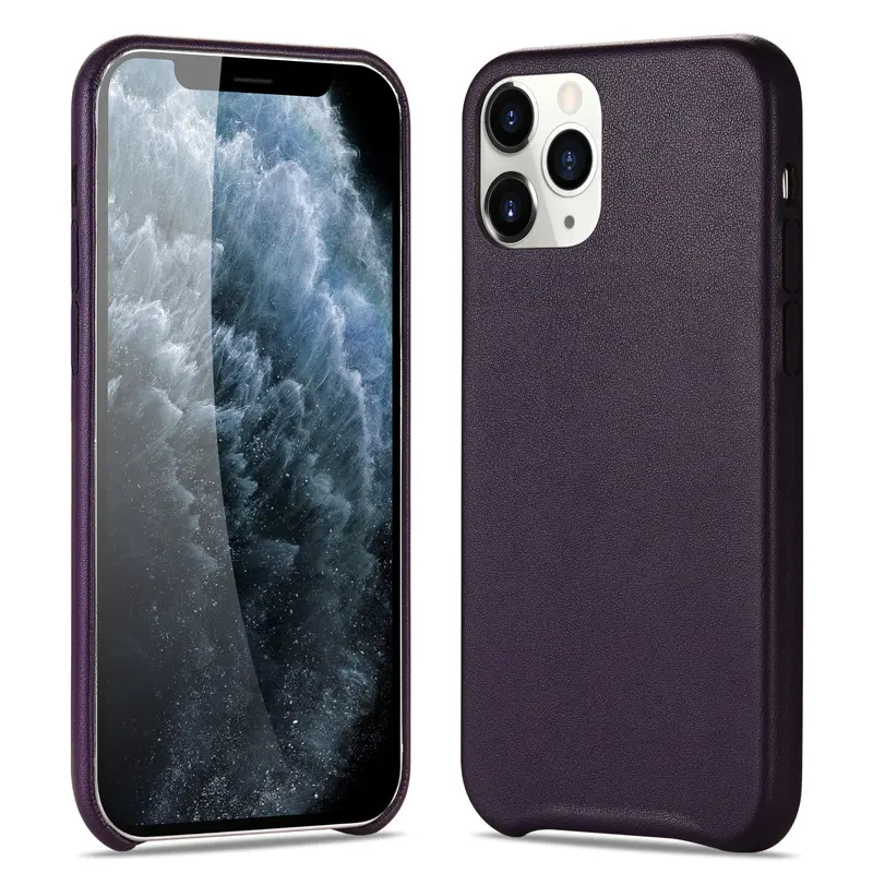 Plain PU Imitation Original Phone Case