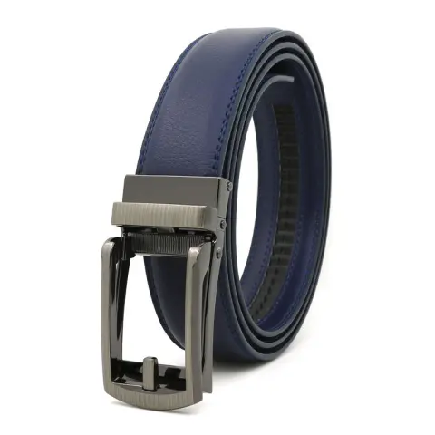 Fake Needle Belt Automatic Buckle Men