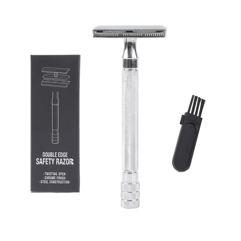 Vintage Manual Safety Metal Shaver