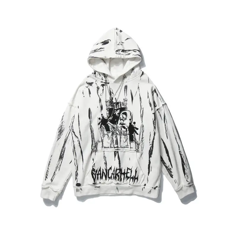 Couple Hooded Sweater With Necklace