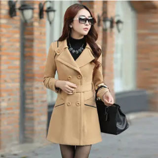 Women's coat - Khaki
