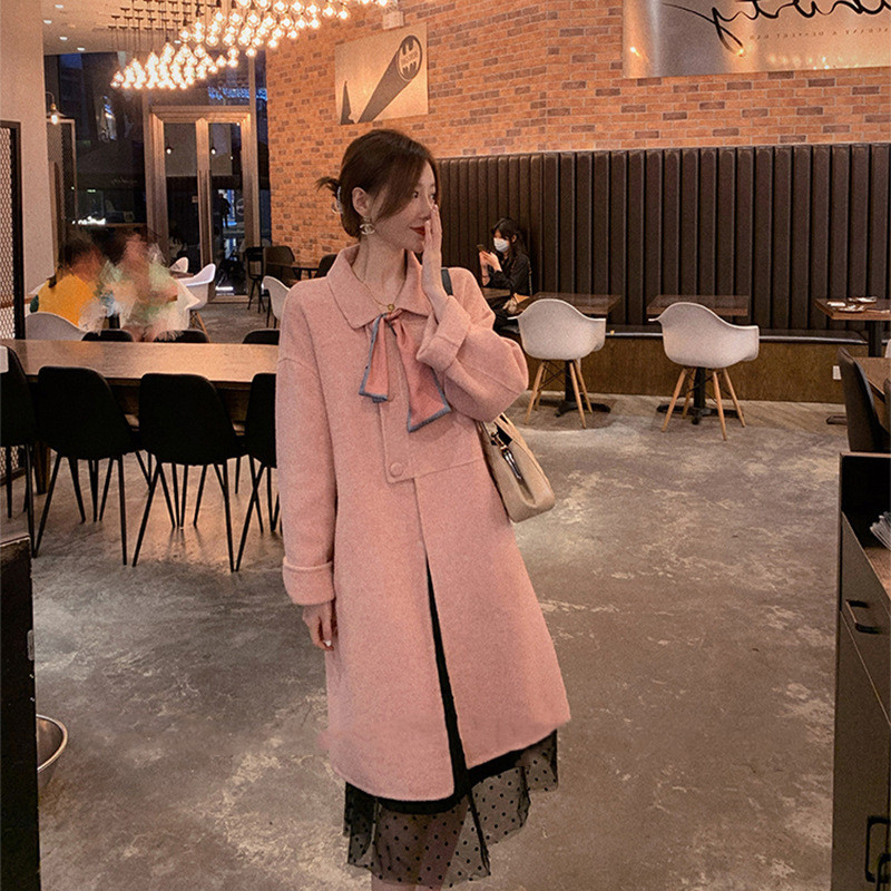 Little man woolen coat