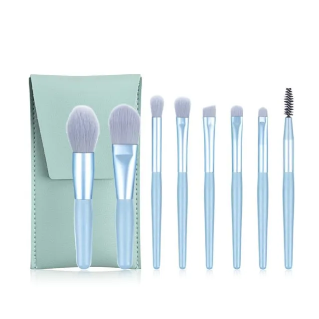 Portable Beginner Soft Hair Loose Paint Beauty Tools Blue - Shop at LoveMi