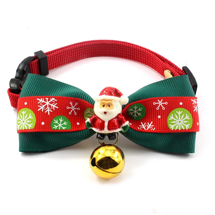 Cat Neck Strap Halloween Ribbon Bow - Red