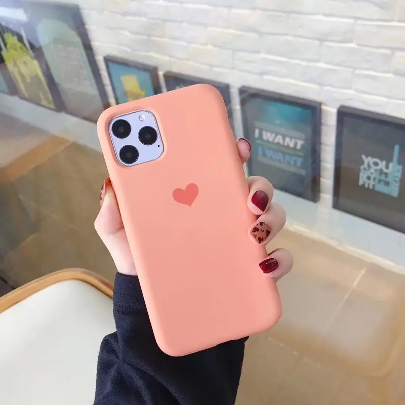 Love Silicone Phone Case