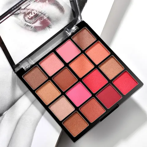 16 Colors Pearlescent Eyeshadow Palette