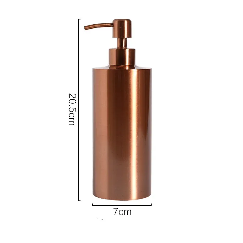 Shower gel hand sanitizer bottle - Rose Gold