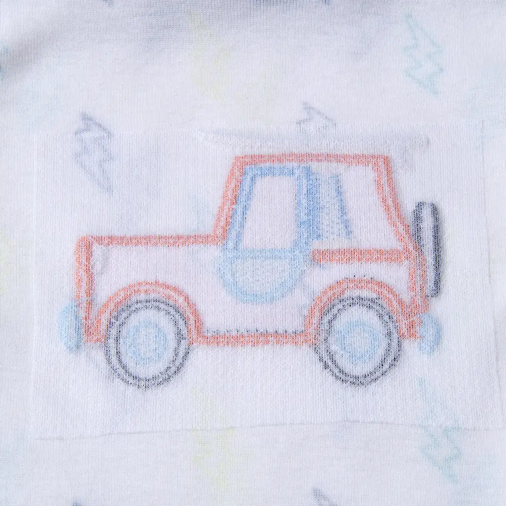 Baby Envelope Collar Short Sleeve T-shirt + Trousers Suit