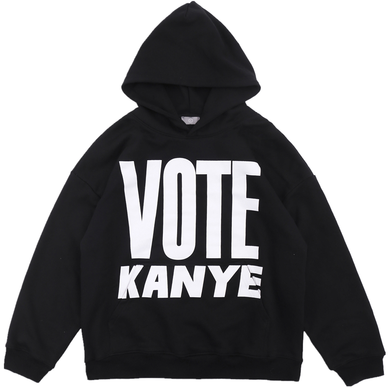 Kanye West Campaigned In Letters And A Fleece Hoodie