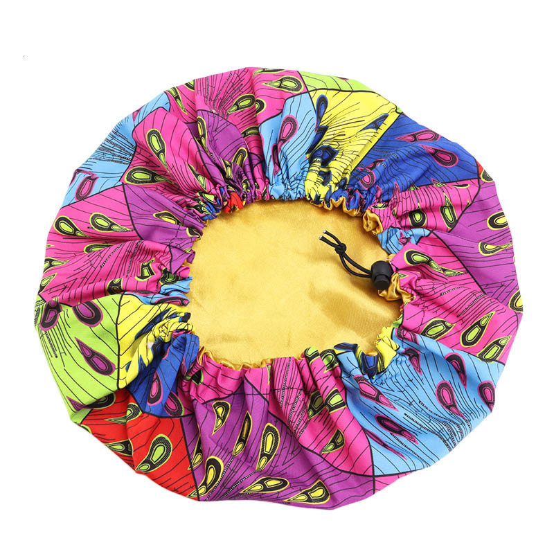 Batik Printed Children's Satin Hat in 1Style