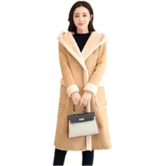 Pure colour deerskin velvet coat cotton jacket - Khaki - View 1