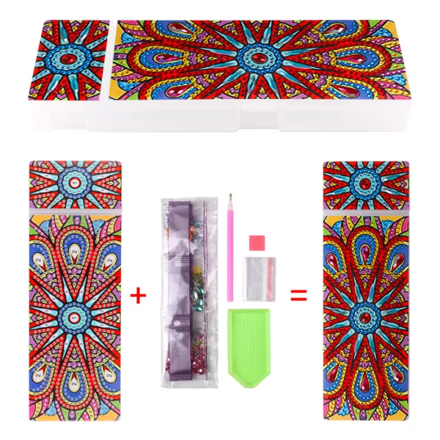 DIY handmade diamond painting stationery box T - Shop at LoveMi