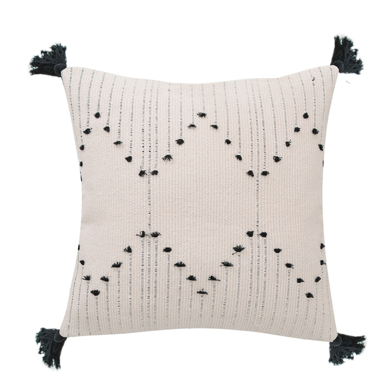 Pure Cotton Lndian Style Cushion Nordic Moroccan Hand Embroidery — image 1