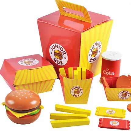 Simulation burger set toy