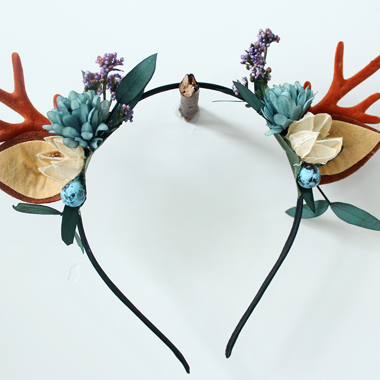 Halloween headband Christmas elk headband (916G)