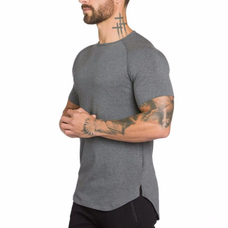 Fitness Men's Long Breathable Sports T-shirt Trend