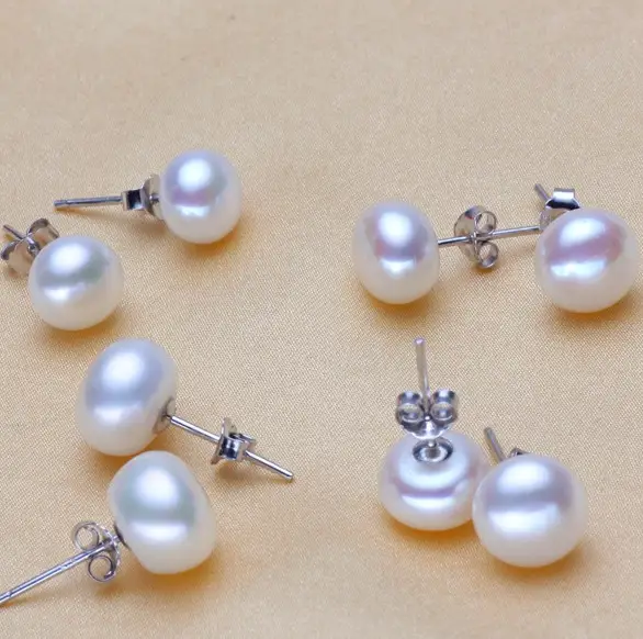 Freshwater pearl earrings